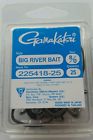 225418 0 Hook Pack Big Bait 8 Gamakatsu - Ns Black Retail River 25 40.00