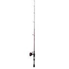 33mtcz502ul 032784617983 Zebco Micro Customz Red Trigger Spin Fishing Combo