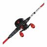 036282986695 Abu Garcia Black Max And Low Profile Baitcast