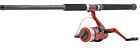 039364106622 South Bend Competitor Ft Piece Spinning Combo Black