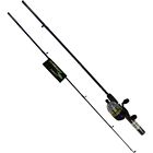 0699625057188 Undisclosed Fly Fishing Pole Blue Spincast Men Women Reel Combo