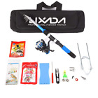 07ccy4962bl-gm Lixada Telescopic Fishing Rod And Reel Combos Full 602720213618