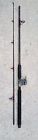 10-17lb South Bend 915 Model C Reel W Zebco Ocean Side Charcoal Series Rod