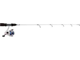 13 Fishing 810104113328 White Noise 24 Inch Ice Rod Combo Ultralight
