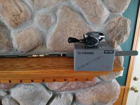 Sld2 13 Fishing Inception And Zebco Reel Inch Baitcasting Level-wind Rh On Prostaff 1pc