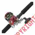 1324606 Abu Garcia Ambassadeur 7000 Combo 4.1 1 Gear Ratio 8 Rod Fishing 036282615922