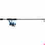 1367019 Shakespeare Amphibian Spinning Combo 30 1 Bearings 56 Length 2 Piece Rod Medium Blu 043388323378