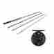 1370755 Fenwick Nighthawk Fly Kit 8 4 Piece 3 Rod Med Fast Action Right Hand 022021612635