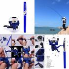 190149240198 Piscatorzone Mini Pocket Pen Fishing Rod Set Carbon