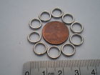 200 250 6.5mm. Steel Ring Welded Lbs. Stainless Solid Pcs. .. Test.