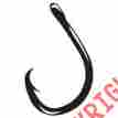 210415 Gamakatsu Heavy Duty Live Bait Circle Fishing Hook Ns Black 5 0 Pack Of 6 089726082354