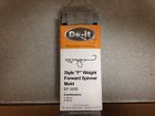 Ef-3858 3 8 Weight 5 Style Oz - Mold 3220 Spinner