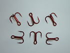 1x-strong 30 9651tr Tin Red 10 Bulk - 9651 Size Hooks Vmc Treble Short-shank 1x