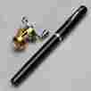 38inch Meco Mini Portable Pocket Aluminum Alloy Fishing Rod Pen 508966812724