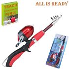 40025 Unbranded Kids Fishing Kit Beginner Pole Lures Hooks 0648038440025