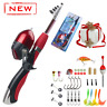 4333975148 Kids Fishing Pole Fun Spincast Gear For Boys 696538239489