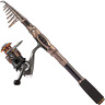 445037491446 Plusinno Fishing Rod Reel Combo Carbon Fiber Telescopic
