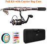 445047650628 Plusinno Fishing Rod And Reel Combos Carbon Fiber