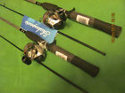 Synstsc56 " 5 Casting Shakespeare Synergy 6 Reels Rods 2 Light Steel Combo.