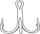5666-159 Treble Owner Hook Fishing St-66