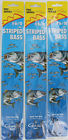 Ps6160-6 6 0 Striped 36 Hooks Bass Size Pro Seaguar Gamakatsu 9