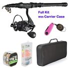 694090105532 Palm Fishing Spinning Rod And Reel Combos Carbon