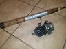 7070 Xebco Vintage Piece Zebco Model Fishing Rod Cork Handle Spinning