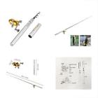 729043491537 Lixiangnan Mini Portable Pocket Fish Rod Pen Aluminum
