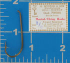 79585 Fishing Bronzed Viking Mustad 2 0 Qty 200 Forged Hooks