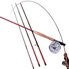 Ab-fyg Lun-blue Sougayilang Fly Fishing Rod And Reel Combos Lightweight 689829893088