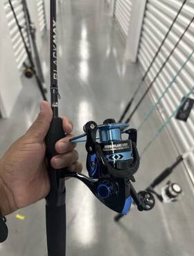 Bmxs66m Abu Garcia 01022bk Black Max Spinning Combo 6 Ft In Medium 5000 Eva Handle