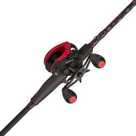Abu Garcia 036282105027 Vendetta Low Profile Baitcast Reel And Fishing Rod Combo