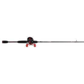 1613912 Abu Garcia Black Max Baitcast Fishing Combo 6ft6 Medium Rod Rightleft Handed