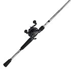 Abu Garcia Vengeance Low Profile Baitcast Reel And Fishing Rod Combo