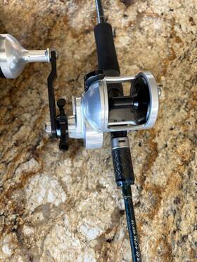 Accurate 799634028916 Slow Pitch Jigging Rod And Reel Combo