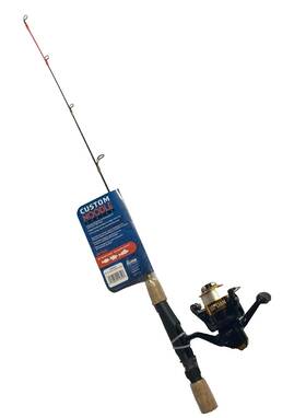 Bd-nc26 Acme Tackle Company Beaver Dam 26 Inch Glass Noodle Combo Ice Fishing Rod And Reel