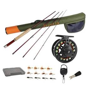 C01a250 Aventik Extreme Fly Fishing Combo Kit 0/1/2/3/4/5/6 Weight Starter
