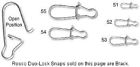 B2dbz Snap Sampo Swivel Black B2db Duolock Fishing