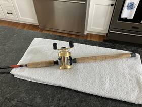 Pmx66mht Bass Pro Shops Pete Maina 3000mh Musky/muskie Rod And Reel Mania 6ft-6 Inch Pmx66mht/ Mod. Number Pmx