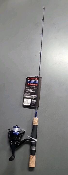 Bd-cc30 Beaver Dam Bever Custom Carbon 30 Inch Ice Rod And Reel Combo Free Shipping