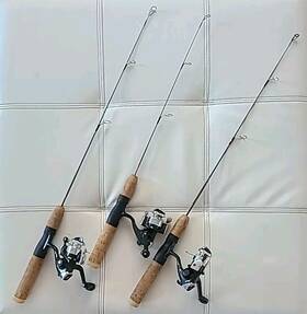 Lr100 Berkley 3 Lightning Ice Rod All With Reels - Two 28ml And 24ul Free Ship