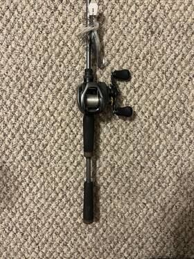 Ric72mhm Black Bass Curado Dc Combo Shimano Nasci