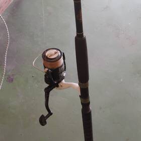 Tsspe6000 Blue Sky Zebco Spinning Rod And Reel Combo Black