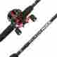 Bmax3 661m Abu Garcia Black Max 5 Ball Bearing 66 Medium Baitcasting Combo 036282334250