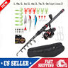 Bnr6235597316512fn Blusea Telescopic Fishing Rod Reel Combo With Lures Hooks And