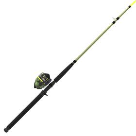 Bcatsc702mhb.ns4 Branded Big Cat Spincast Reel And Fishing Rod Combo Size 80 Forest Green