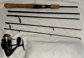 Sr66l-5pc Browning Six Rivers Lightweight Fishing Rod And Reel - 5 Piece 6 -6 Inch