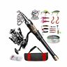 Bs001-sp-us-123 Shinepick Shine Pick Fishing Rod Kit Telescopic Pole 606314752408