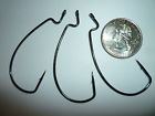 58414 Bulk 15 Worm 4 Offset Ewg Hooks Shank Black - Size Gamakatsu 0 Ns