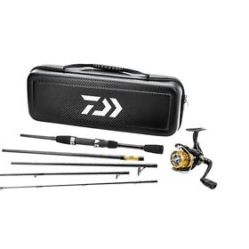 Cc20f664ml Daiwa Carbon Case Pmc 2000 Reel 6ft 6in Rod 5 Pc
